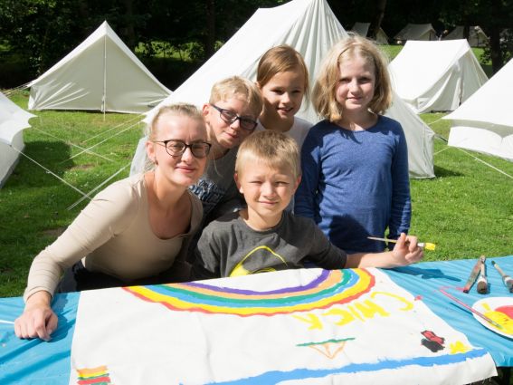 Kinderzeltlager des Kreisjugendamtes Siddinghausen